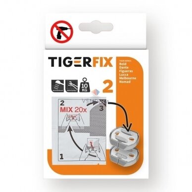 Aksesuarų tvirtinimo klijai TigerFix 2