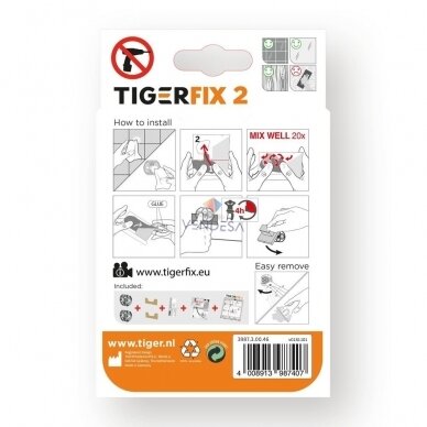 Aksesuarų tvirtinimo klijai TigerFix 2 1