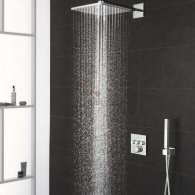 GROHE SMARTCONTROL CUBE 310, sienoje montuojama termostatinė dušo sistema 2