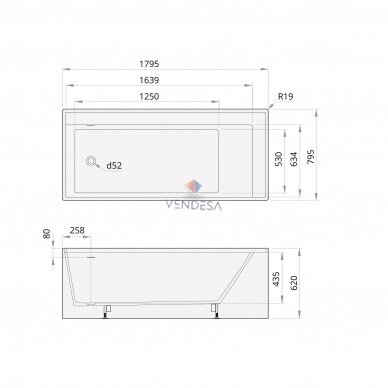 Silkstone vonia  PAA INFINITY 5