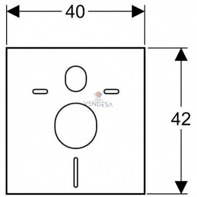 WC ir bidė garso izoliacinė tarpinė 1